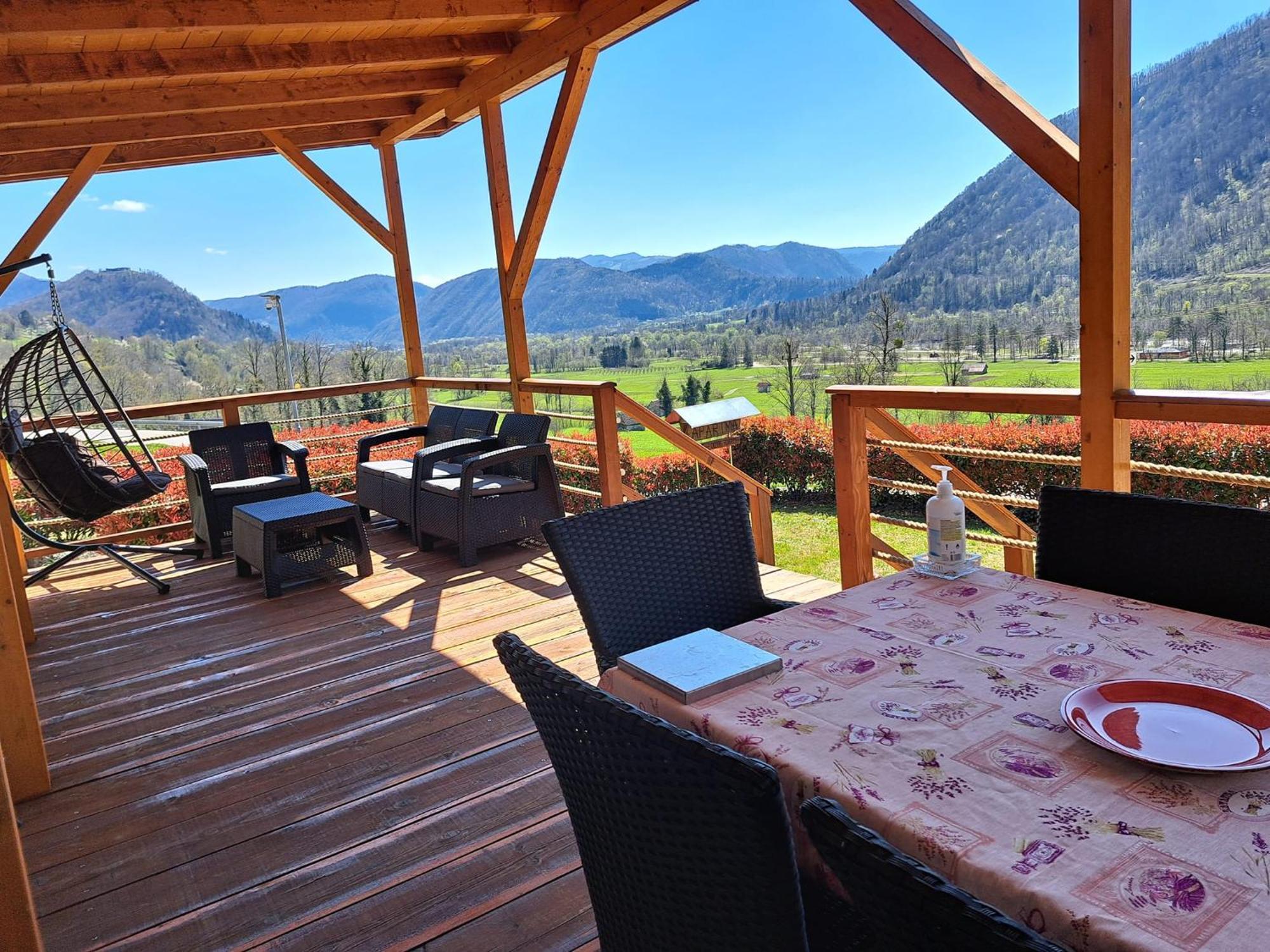 Holiday House Near The Soca River Tolmin Bagian luar foto